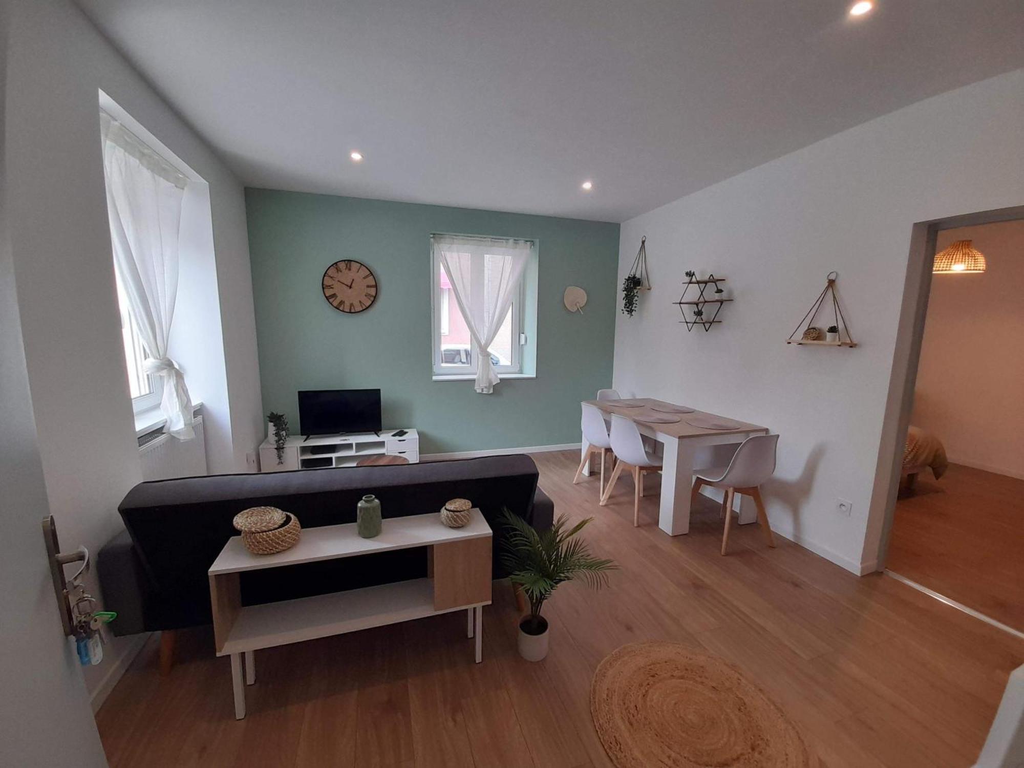 T2 Spacieux Et Confortable Mulhouse Eksteriør billede
